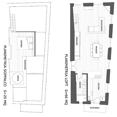 아파트 Loft In Centro Storico